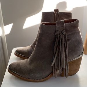 Jeffrey Campbell Pascal Fringe Booties